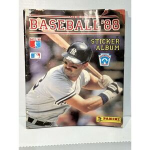Panini Baseball Sticker Album - 1988‎ Edition - No Stickers - AUTHENTIC